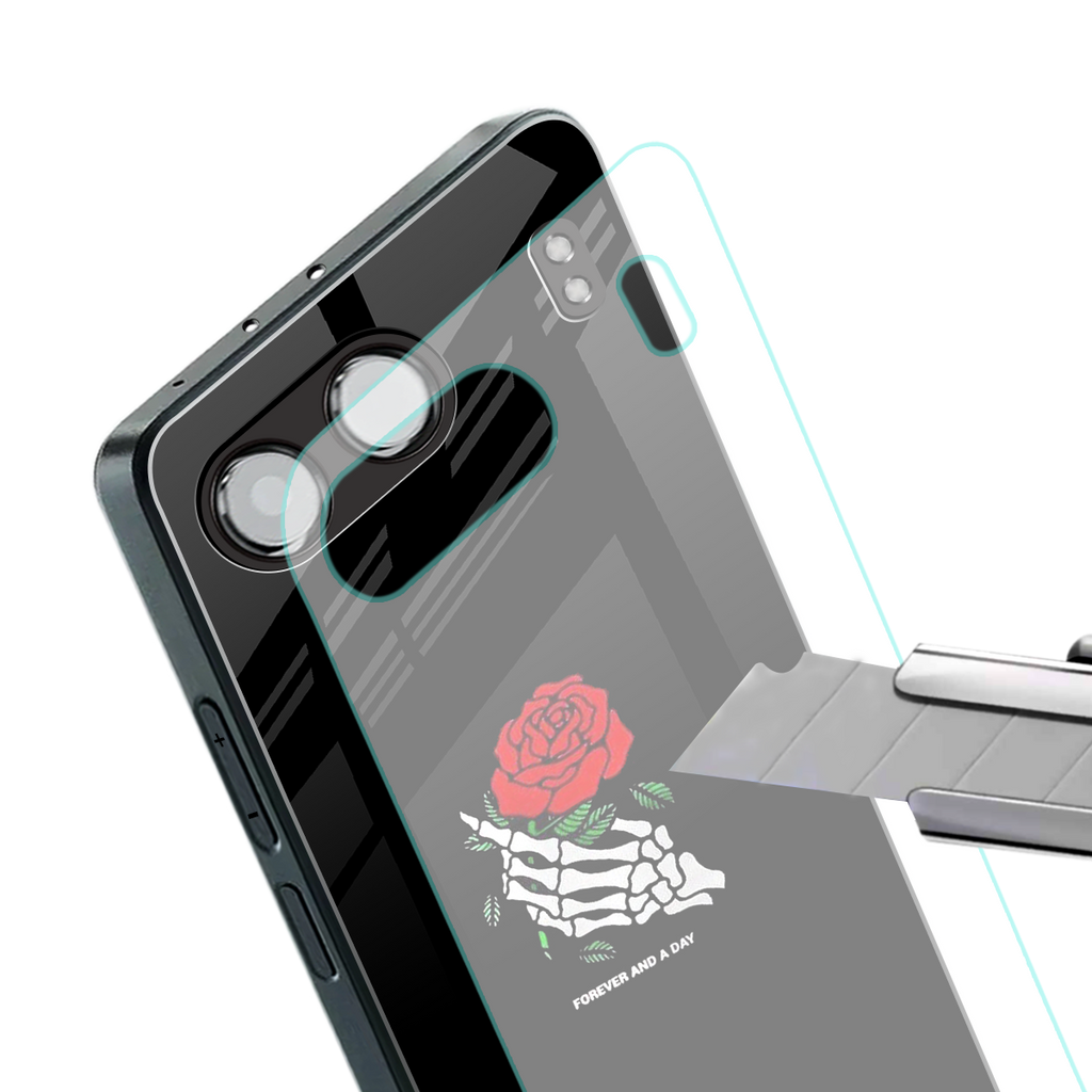 forever and a day back phone cover | glass case for oneplus nord 4