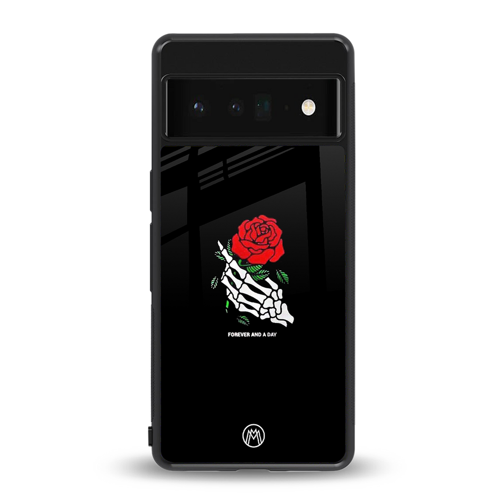 forever and a day back phone cover | glass case for google pixel 6 pro