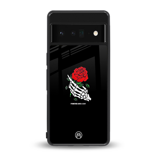 forever and a day back phone cover | glass case for google pixel 6 pro