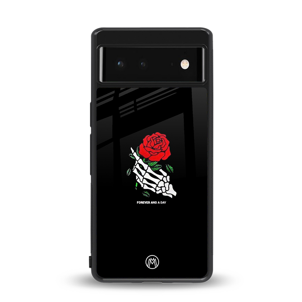 forever and a day back phone cover | glass case for google pixel 6
