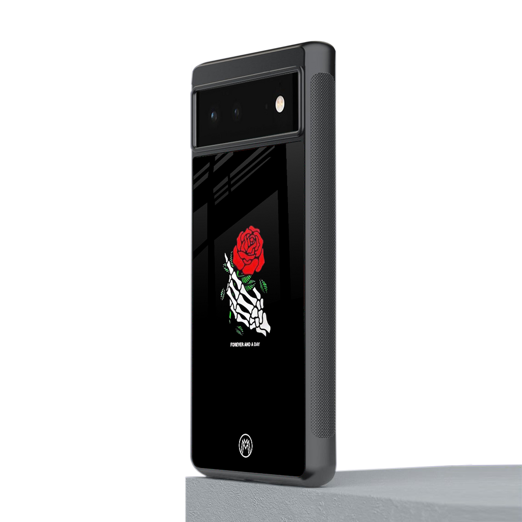 forever and a day back phone cover | glass case for google pixel 6