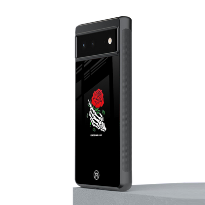 forever and a day back phone cover | glass case for Google Pixel 6A