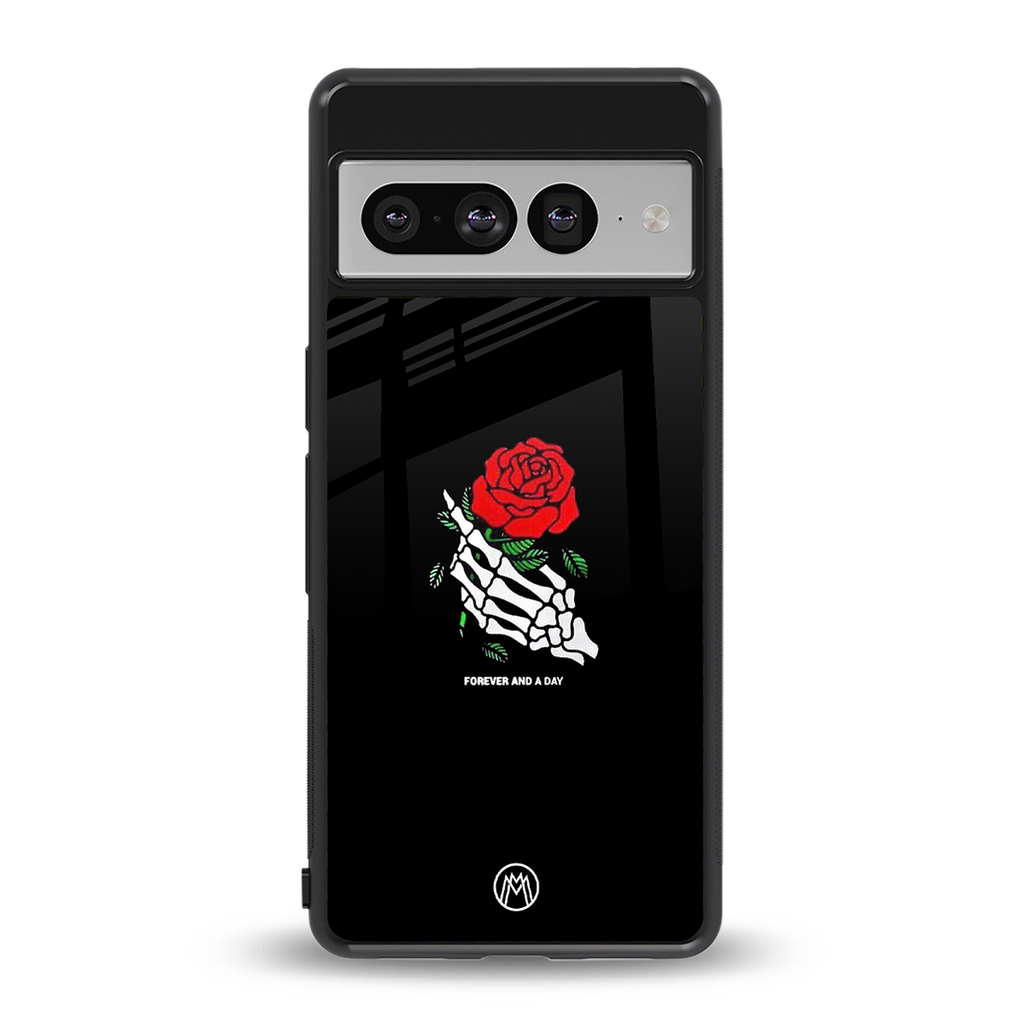 forever and a day back phone cover | glass case for google pixel 7 pro