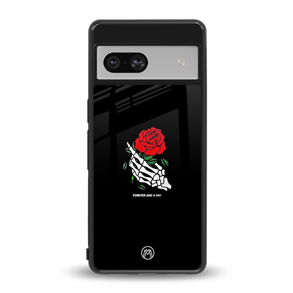 forever and a day back phone cover | glass case for Google Pixel 7