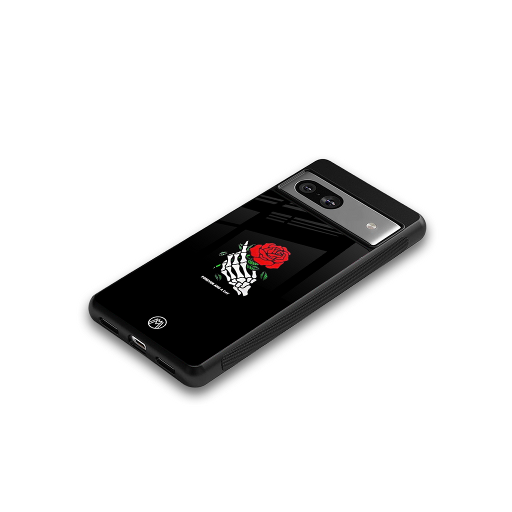 forever and a day back phone cover | glass case for Google Pixel 7