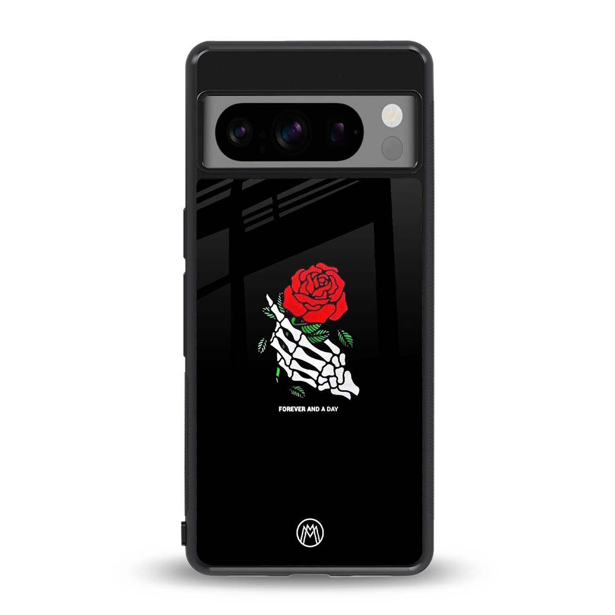 forever and a day back phone cover | glass case for google pixel 8 pro