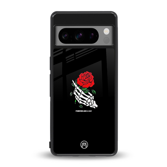 forever and a day back phone cover | glass case for google pixel 8 pro