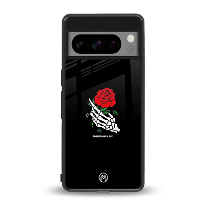 forever and a day back phone cover | glass case for google pixel 8 pro