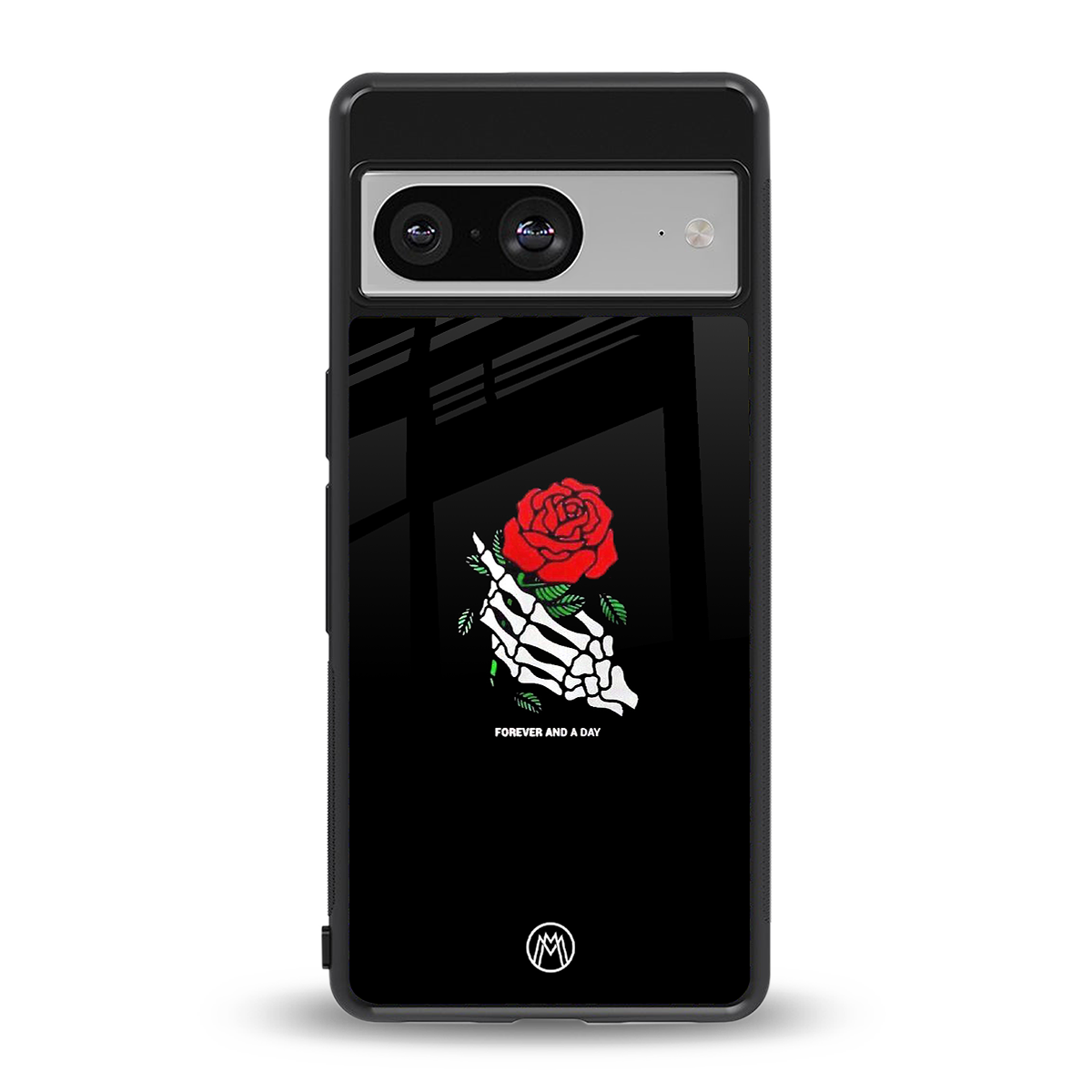 forever and a day back phone cover | glass case for Google Pixel 8