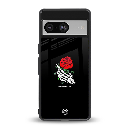 forever and a day back phone cover | glass case for Google Pixel 8
