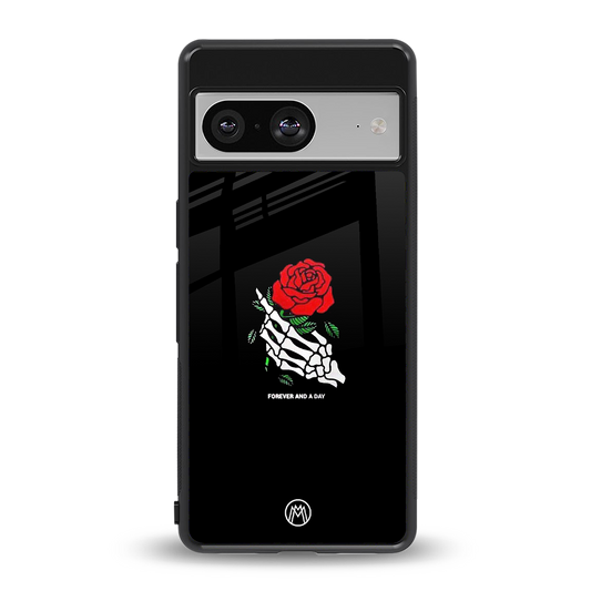forever and a day back phone cover | glass case for Google Pixel 8