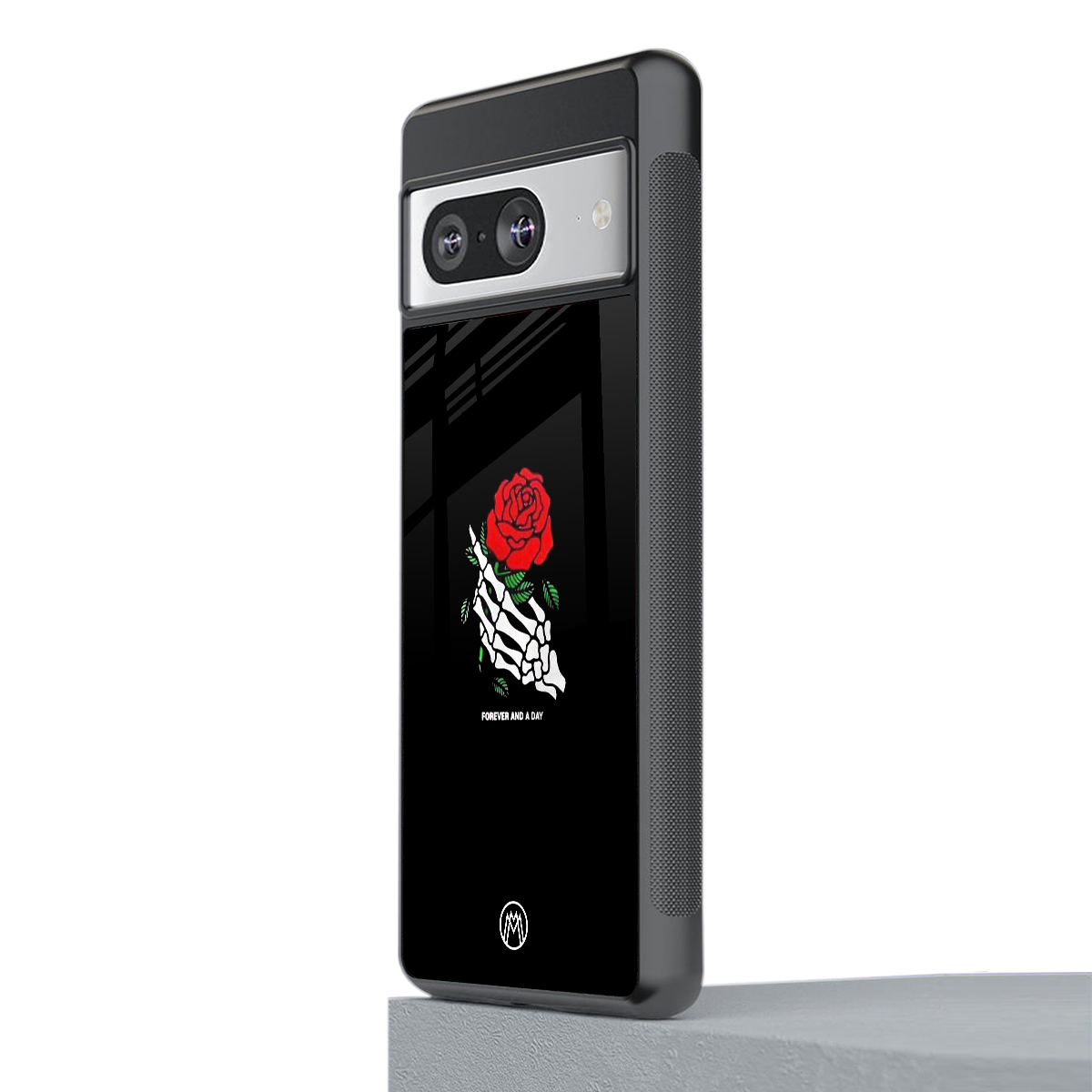 forever and a day back phone cover | glass case for Google Pixel 8
