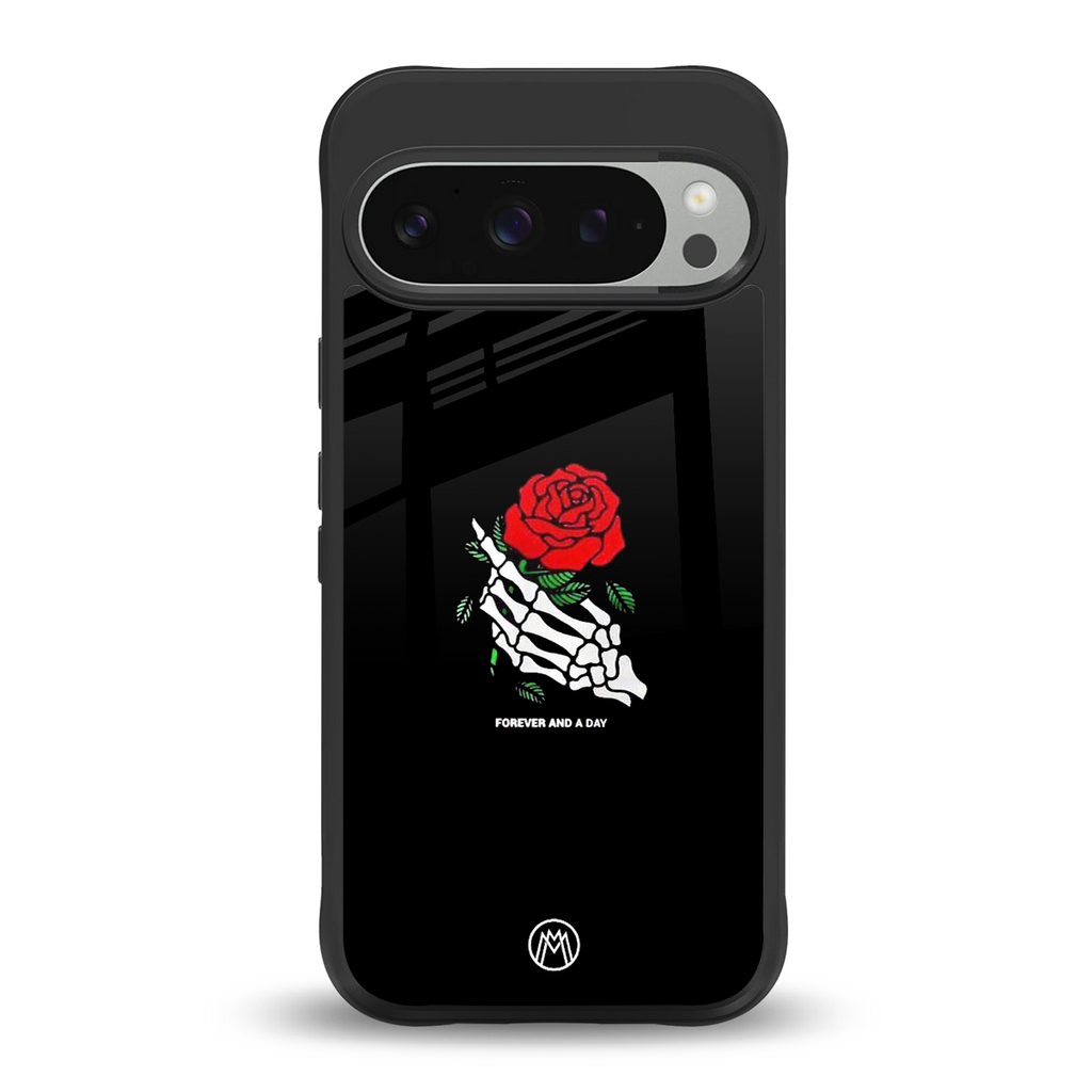 forever and a day back phone cover | glass case for google pixel 9 pro