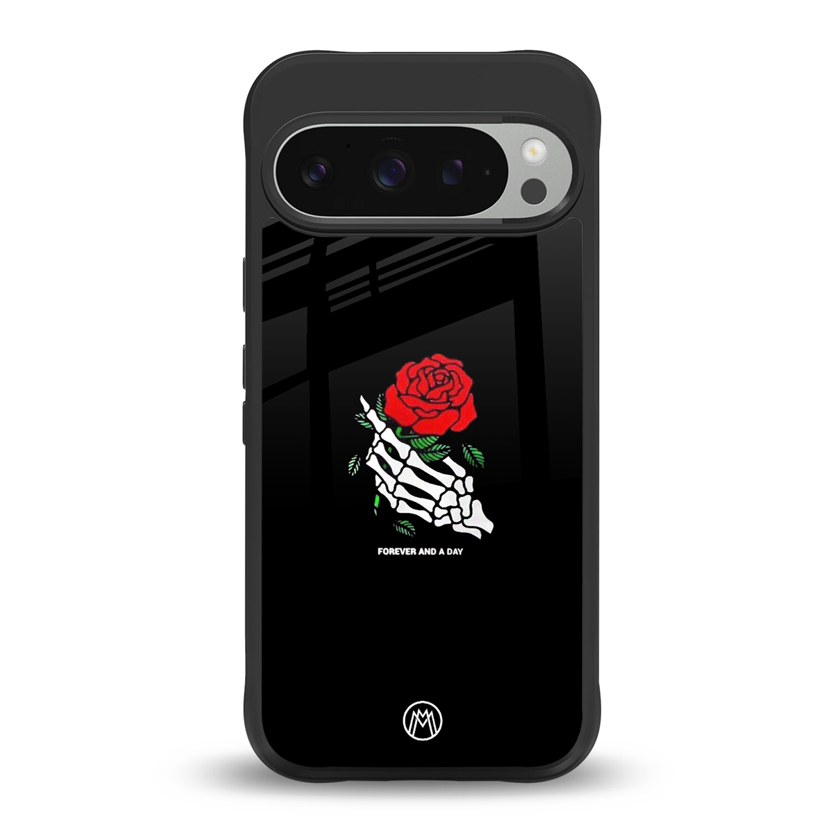 forever and a day back phone cover | glass case for google pixel 9 pro xl