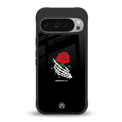 forever and a day back phone cover | glass case for google pixel 9 pro xl