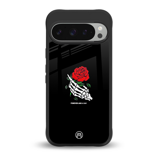 forever and a day back phone cover | glass case for google pixel 9 pro xl