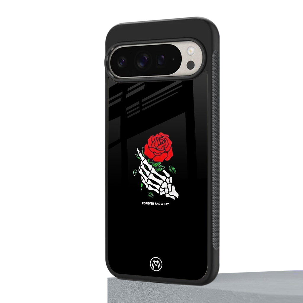 forever and a day back phone cover | glass case for google pixel 9 pro