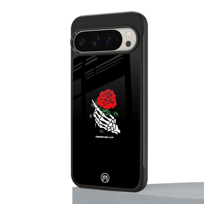 forever and a day back phone cover | glass case for google pixel 9 pro xl