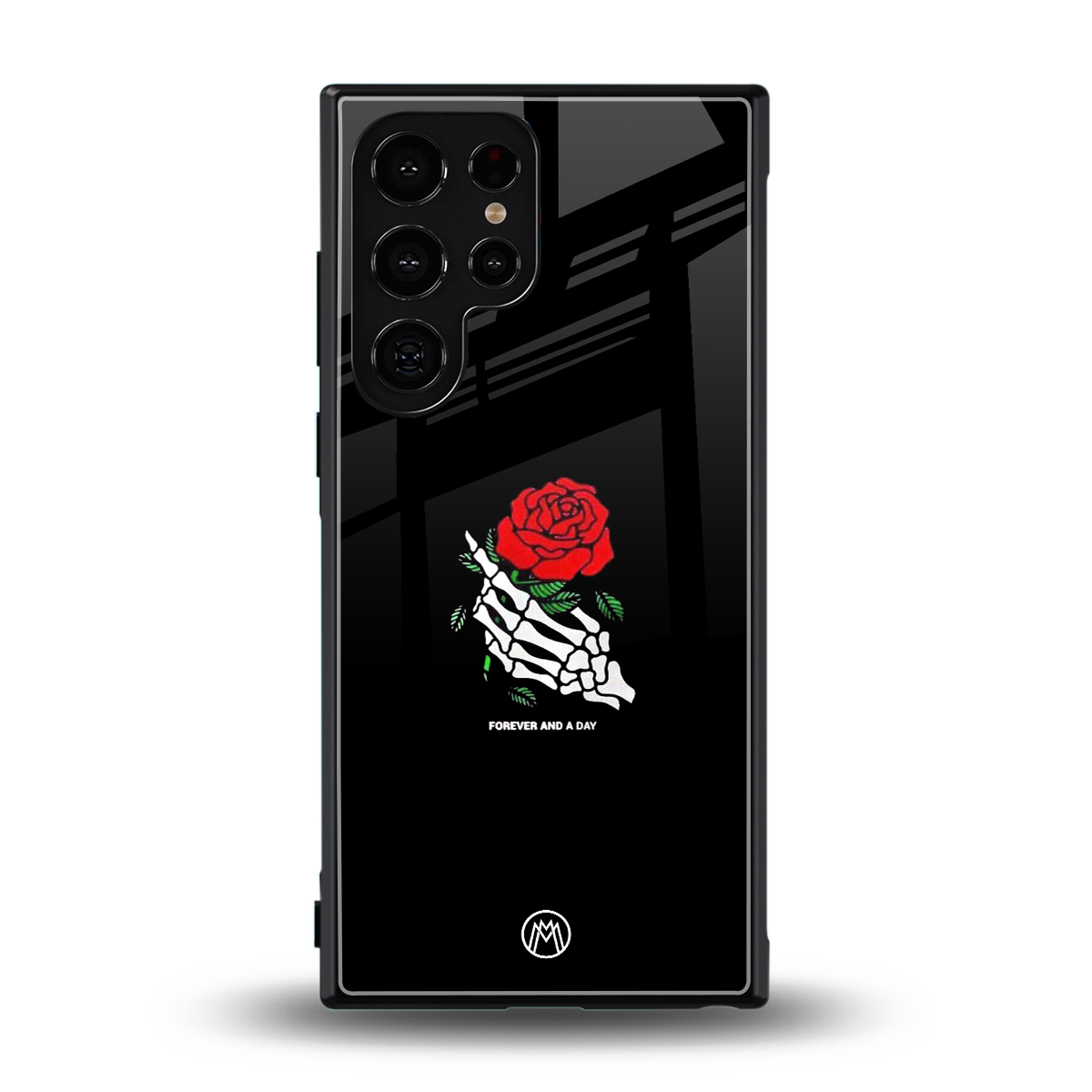 forever and a day back phone cover | glass case for samsung galaxy s23 ultra