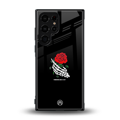 forever and a day back phone cover | glass case for samsung galaxy s23 ultra