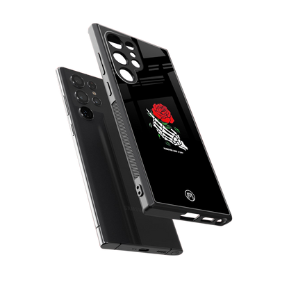 forever and a day back phone cover | glass case for samsung galaxy s23 ultra