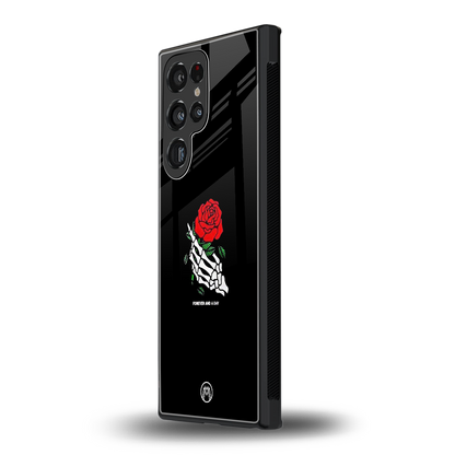 forever and a day back phone cover | glass case for samsung galaxy s23 ultra