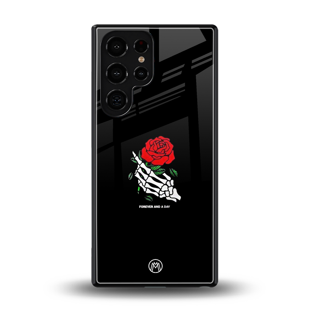 forever and a day back phone cover | glass case for samsung galaxy s25 ultra