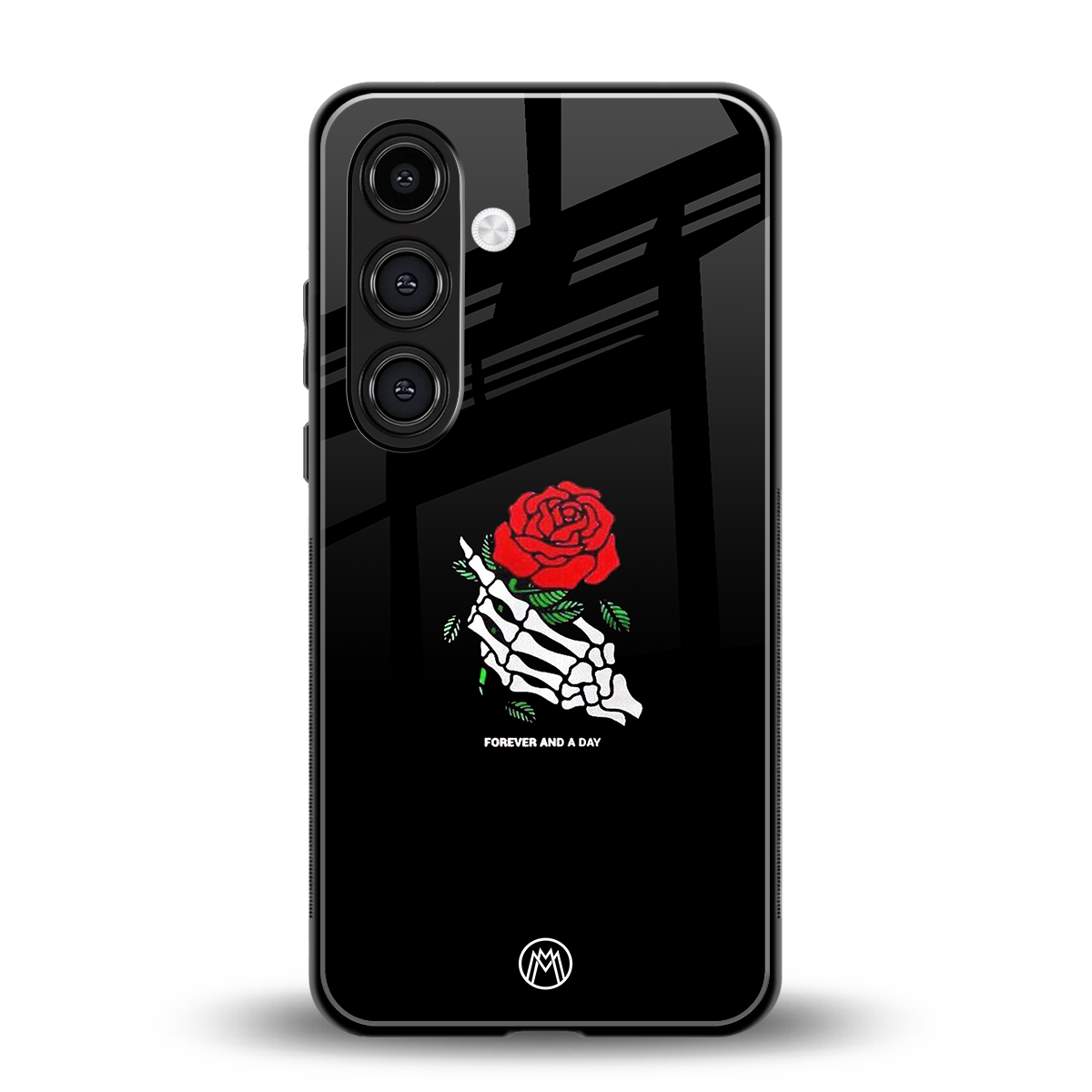 forever and a day back phone cover | glass case for samsung galaxy s24 plus