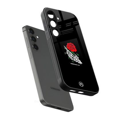 forever and a day back phone cover | glass case for samsung galaxy s24 plus