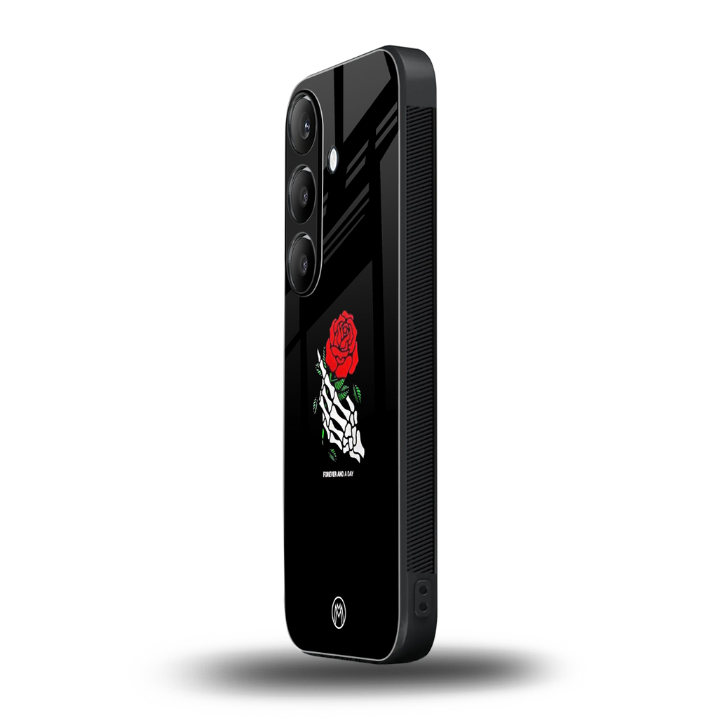 forever and a day back phone cover | glass case for samsung galaxy s25 plus