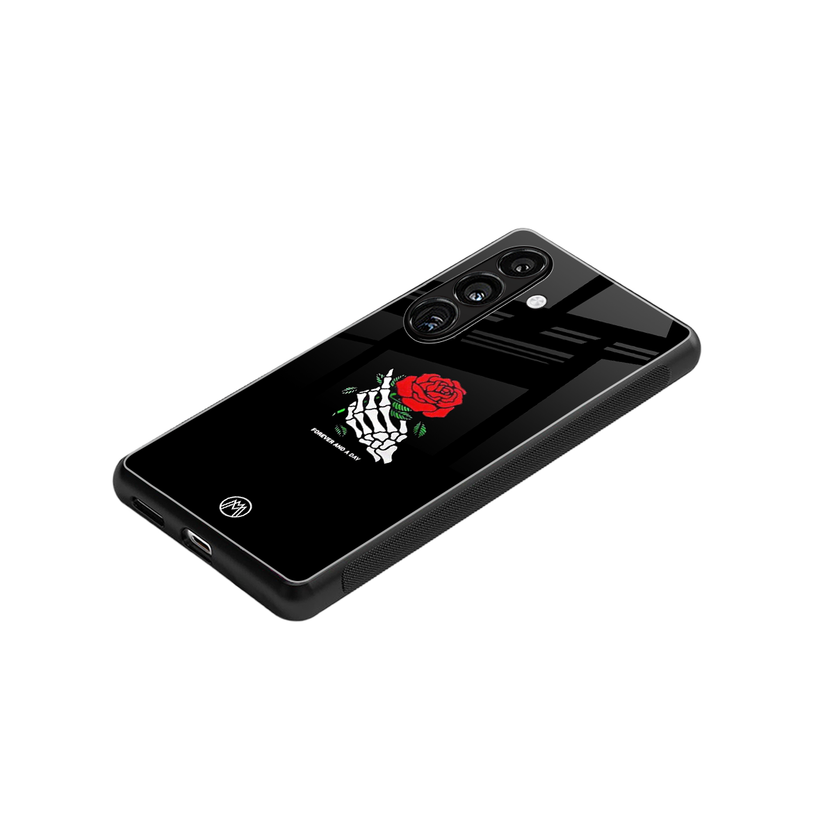 forever and a day back phone cover | glass case for samsung galaxy s23 plus