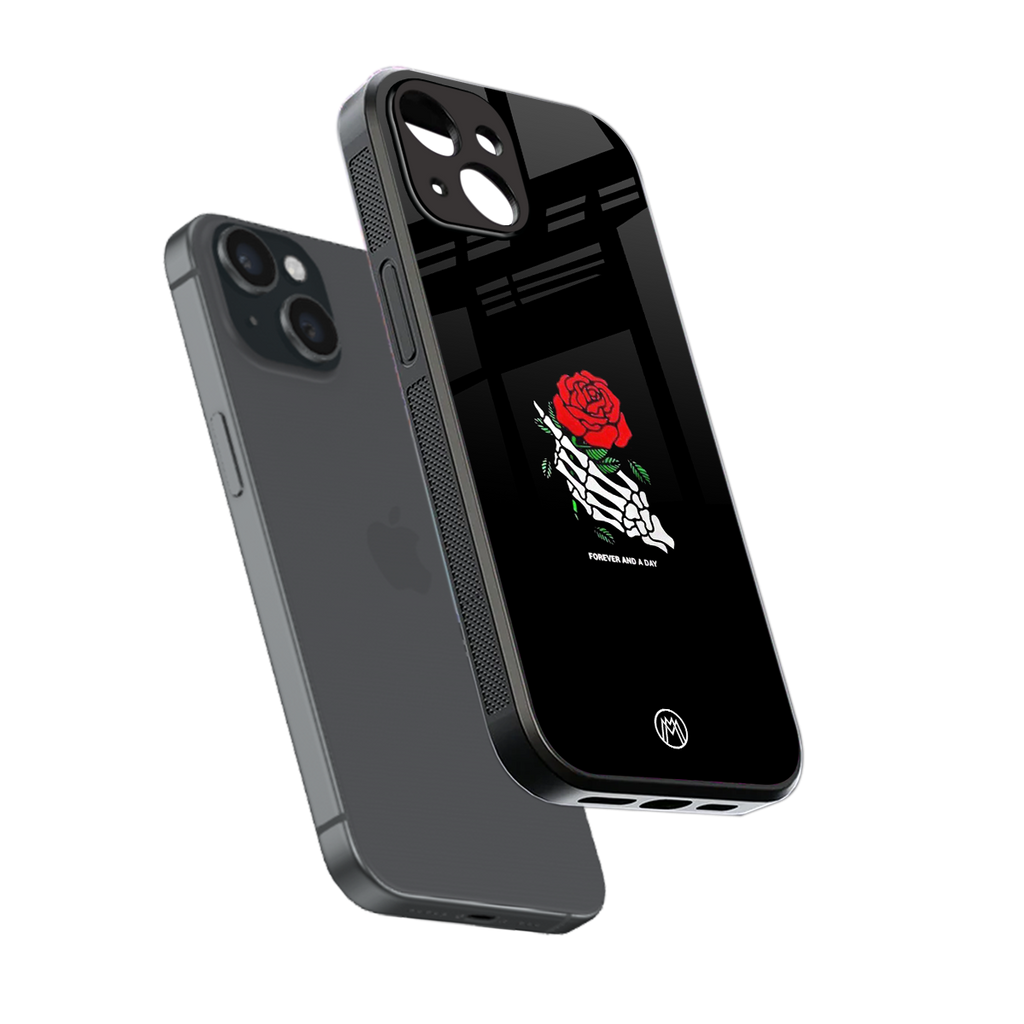 forever and a day back phone cover | glass case for iphone 15