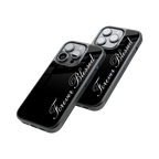 Protective Glass Back Phone Case Compatible with iPhone, Samsung, OnePlus, Pixel & More