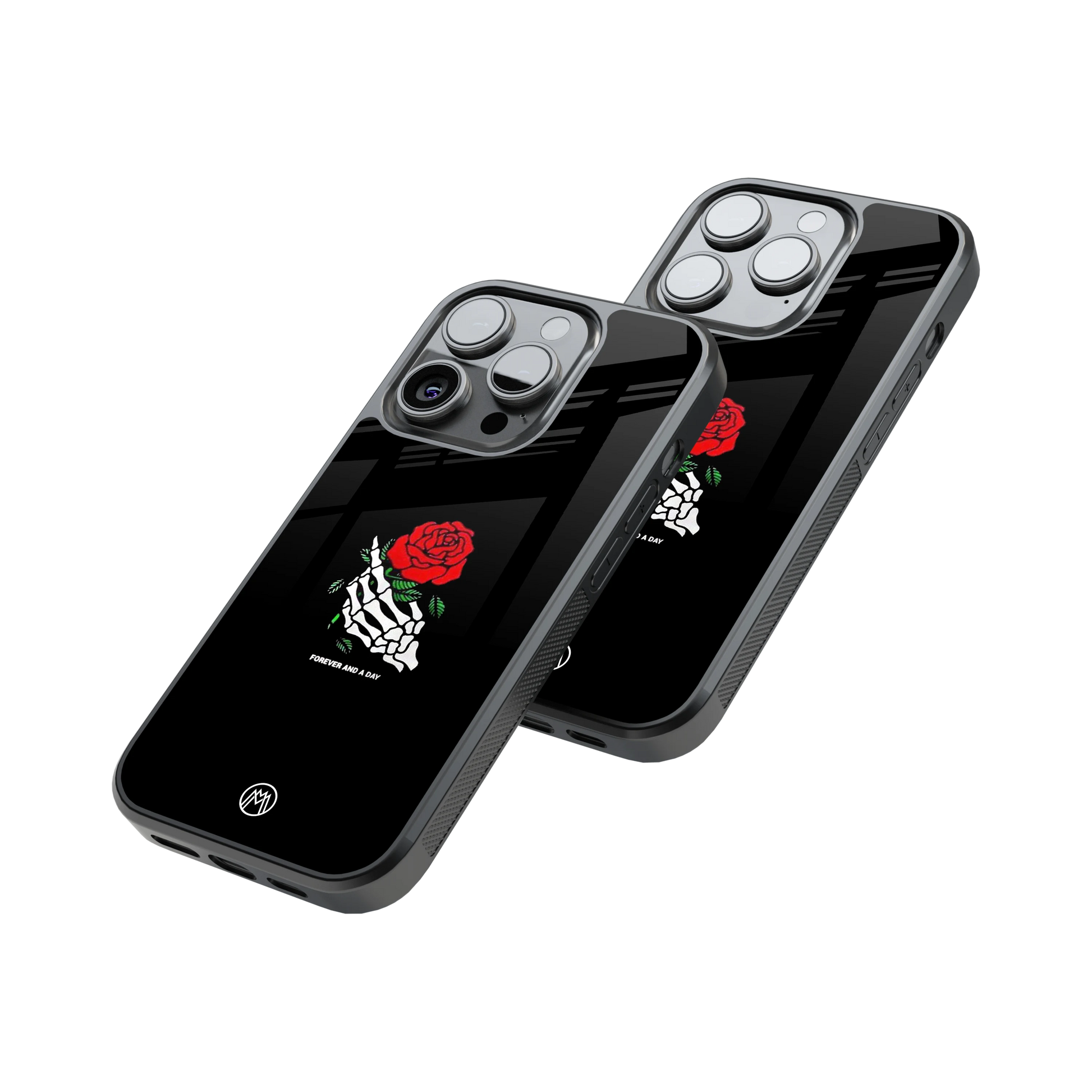 Protective Glass Back Phone Case Compatible with iPhone, Samsung, OnePlus, Pixel & More