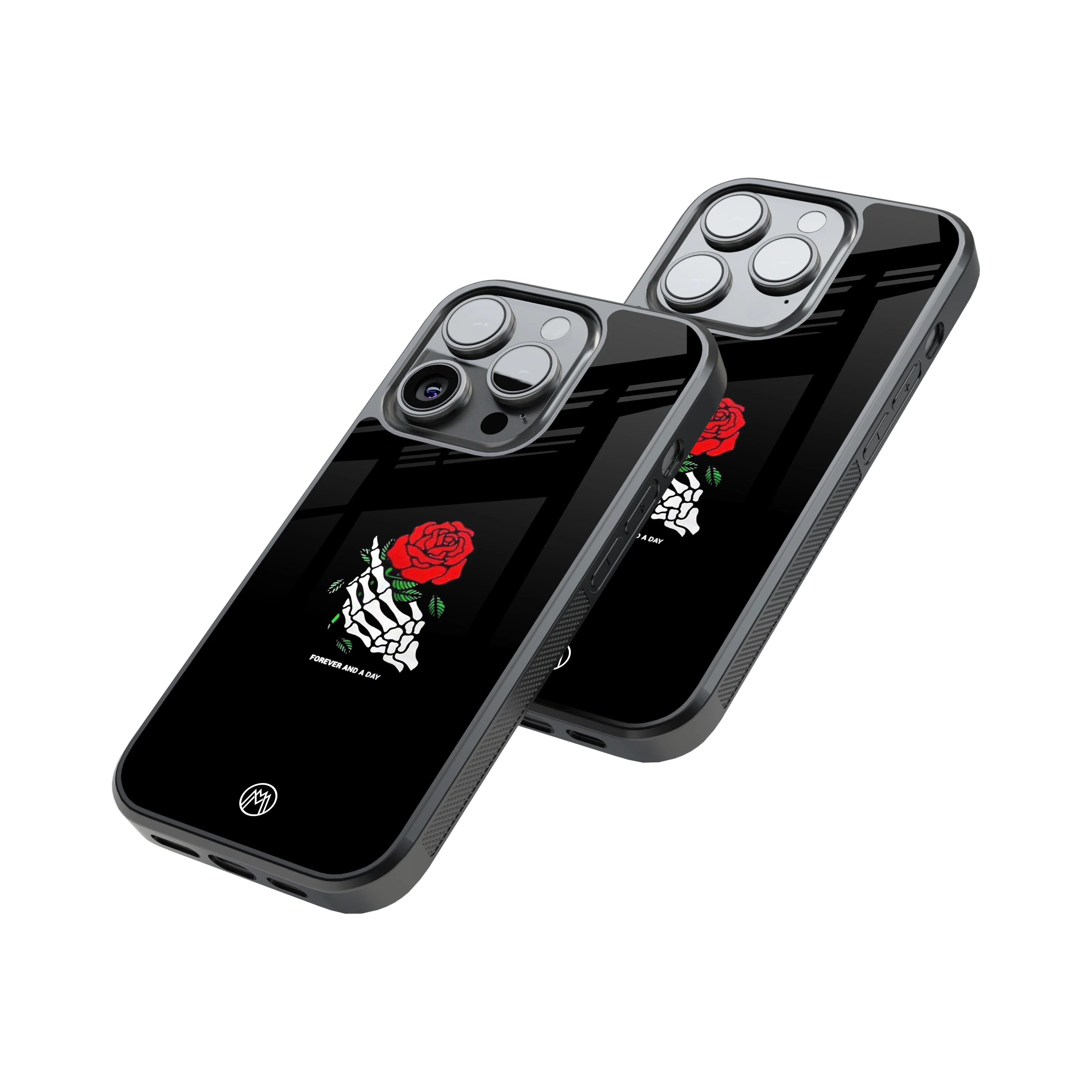 Protective Glass Back Phone Case Compatible with iPhone, Samsung, OnePlus, Pixel & More