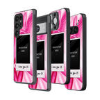 Polaroid Personalised Glass Phone Case