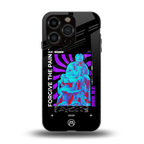 forgive the pain back phone cover | glass case for iphone 13 pro