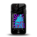 forgive the pain back phone cover | glass case for iphone 13