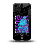 forgive the pain back phone cover | glass case for iphone 15