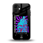 forgive the pain back phone cover | glass case for iphone 16 plus