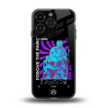 forgive the pain back phone cover | glass case for iphone 16 pro