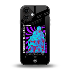 forgive the pain back phone cover | glass case for iphone 16