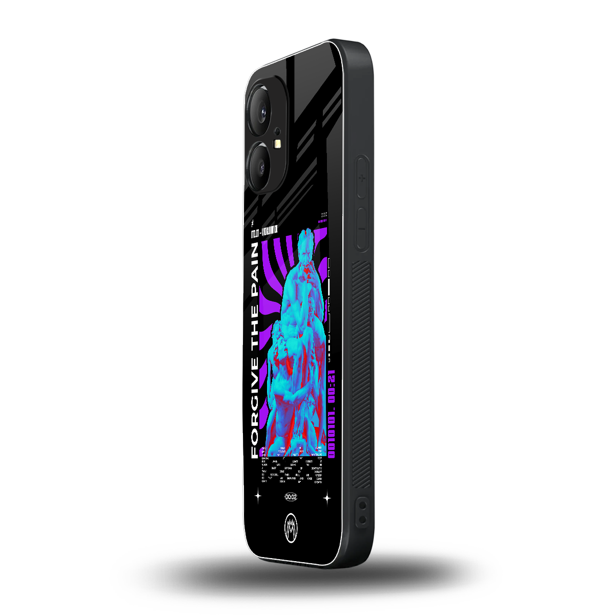 forgive the pain back phone cover | glass case for nothing phone 1