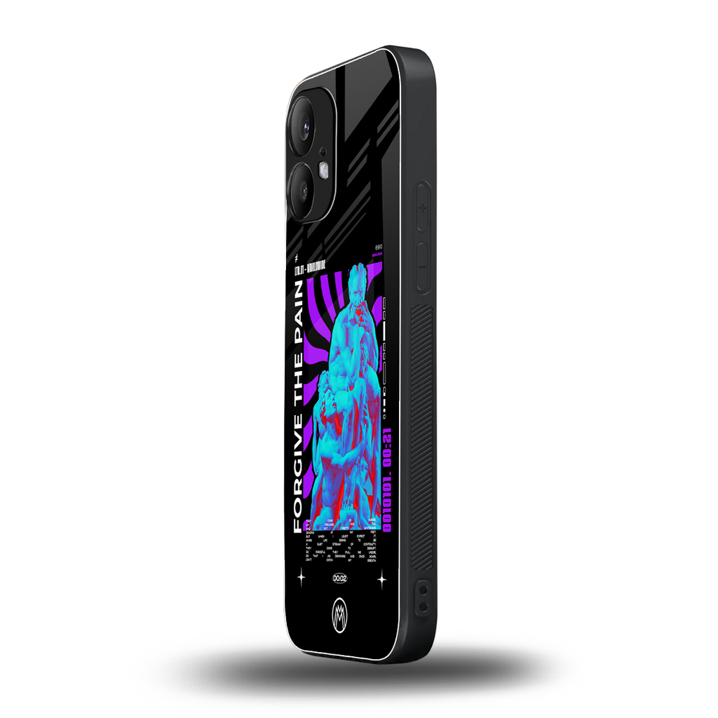 forgive the pain back phone cover | glass case for nothing phone 2