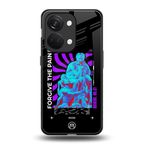 forgive the pain back phone cover | glass case for oneplus nord 3