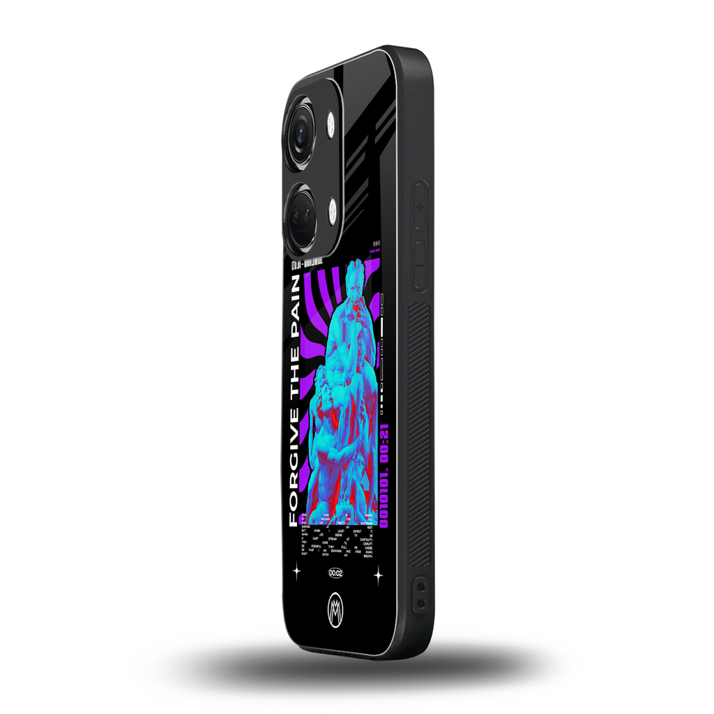 forgive the pain back phone cover | glass case for oneplus nord 3