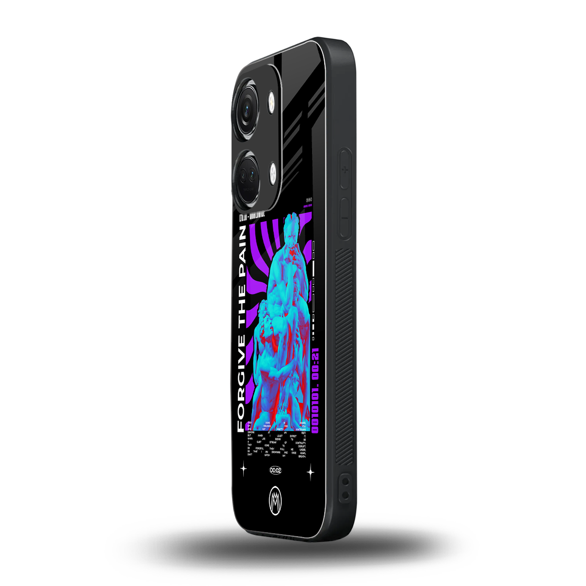 forgive the pain back phone cover | glass case for oneplus nord 3