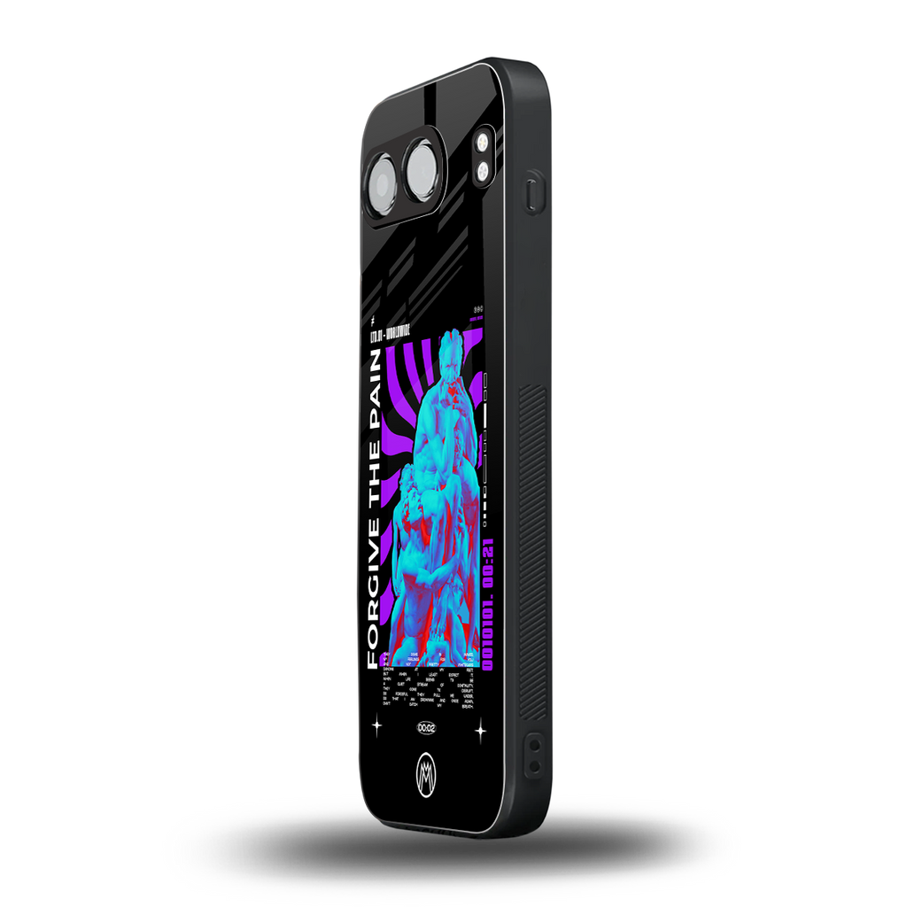 forgive the pain back phone cover | glass case for oneplus nord 4