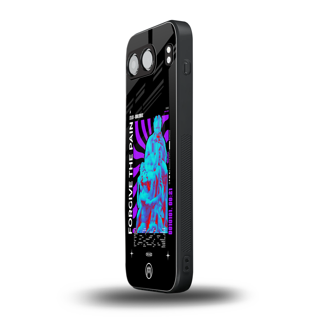 forgive the pain back phone cover | glass case for oneplus nord 4