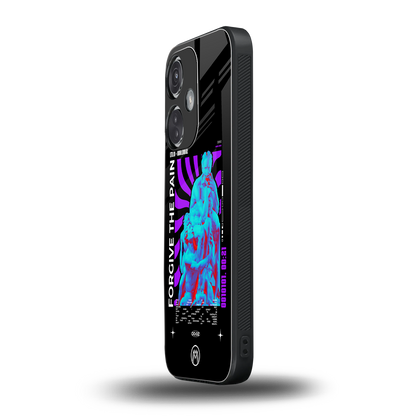 forgive the pain back phone cover | glass case for oneplus nord ce 3